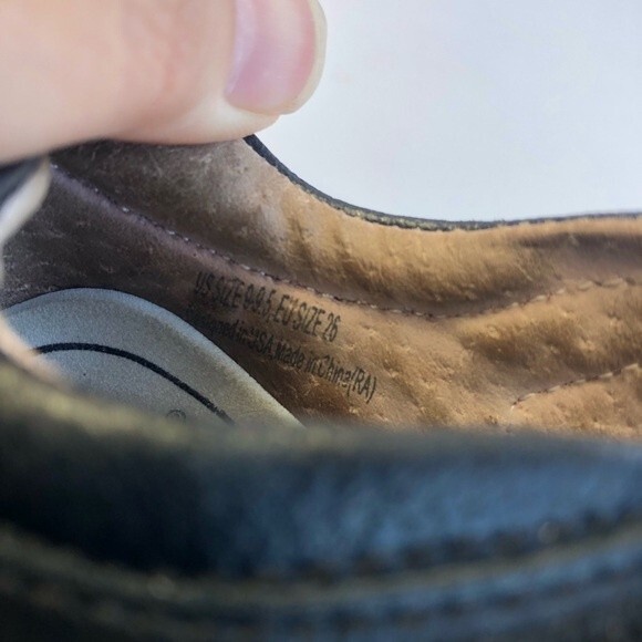 Pediped Flex Black Leather Maryjane Shoes Flower 9 - Picture 10 of 12